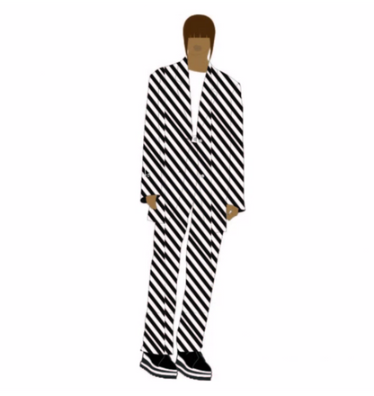 Bands & Lines Suit